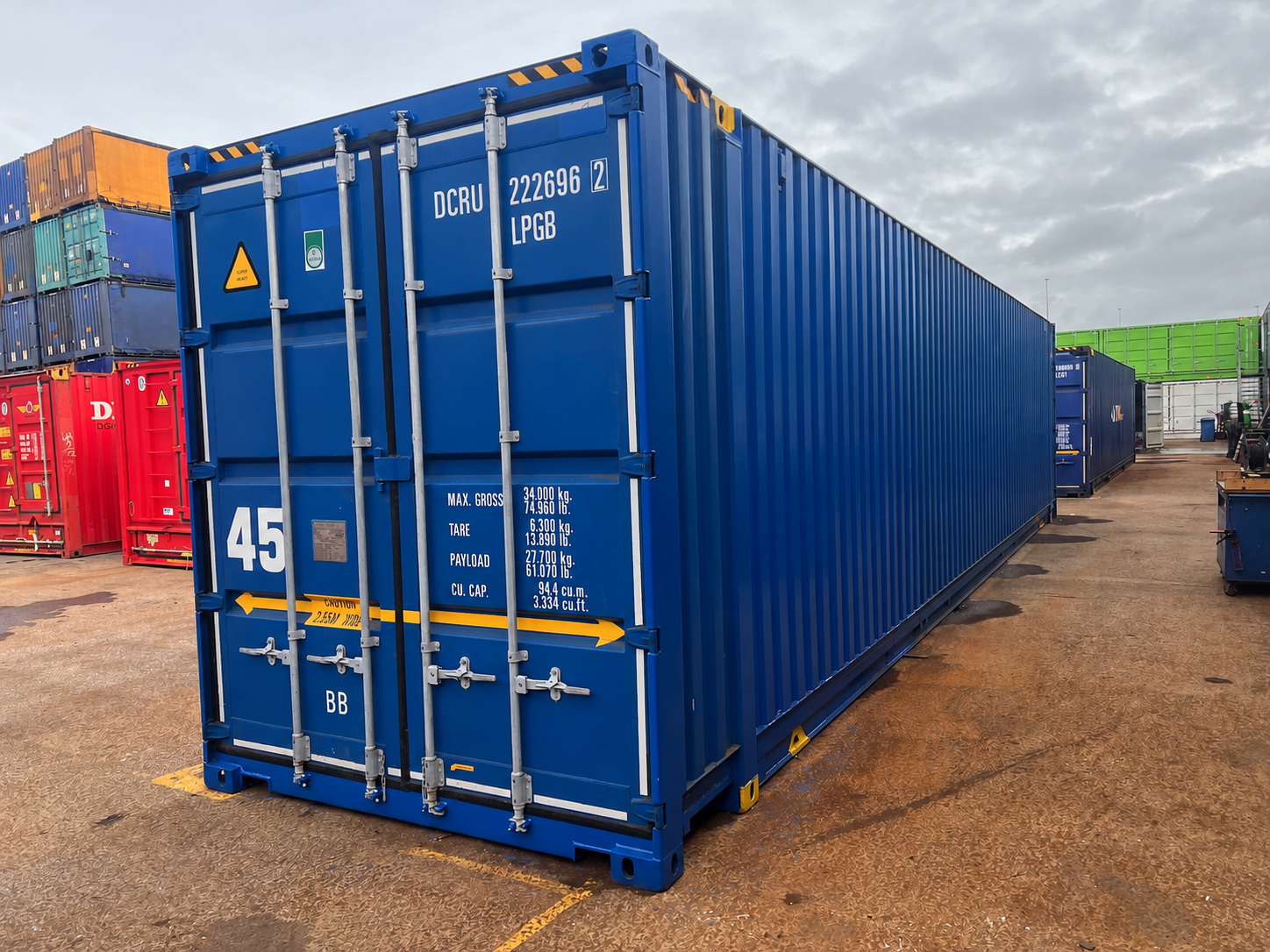 45ft High Cube Pallet Wide Repair — After