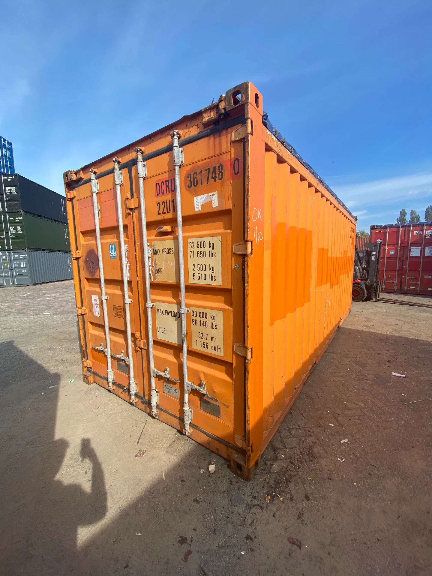 20ft Open Top – Original — buitenaanzicht