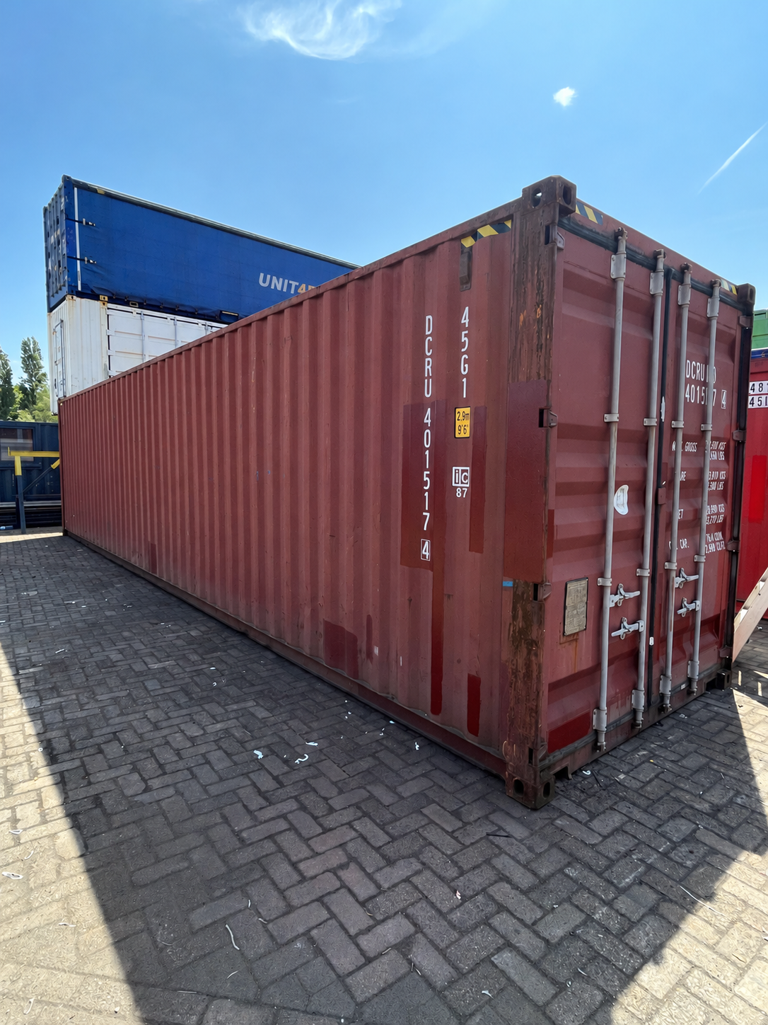 40ft High Cube Repair — After